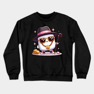 Foodie Chibi Series - Marshmallow Chan 008 Crewneck Sweatshirt